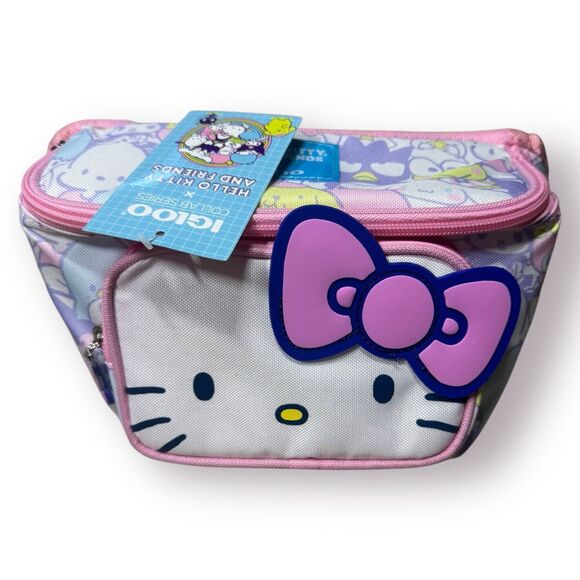 Igloo Hello Kitty &‎ Friends Fanny Pack Cooler Bag Adjustable Rainbow Strap BNWT - Picture 3 of 8